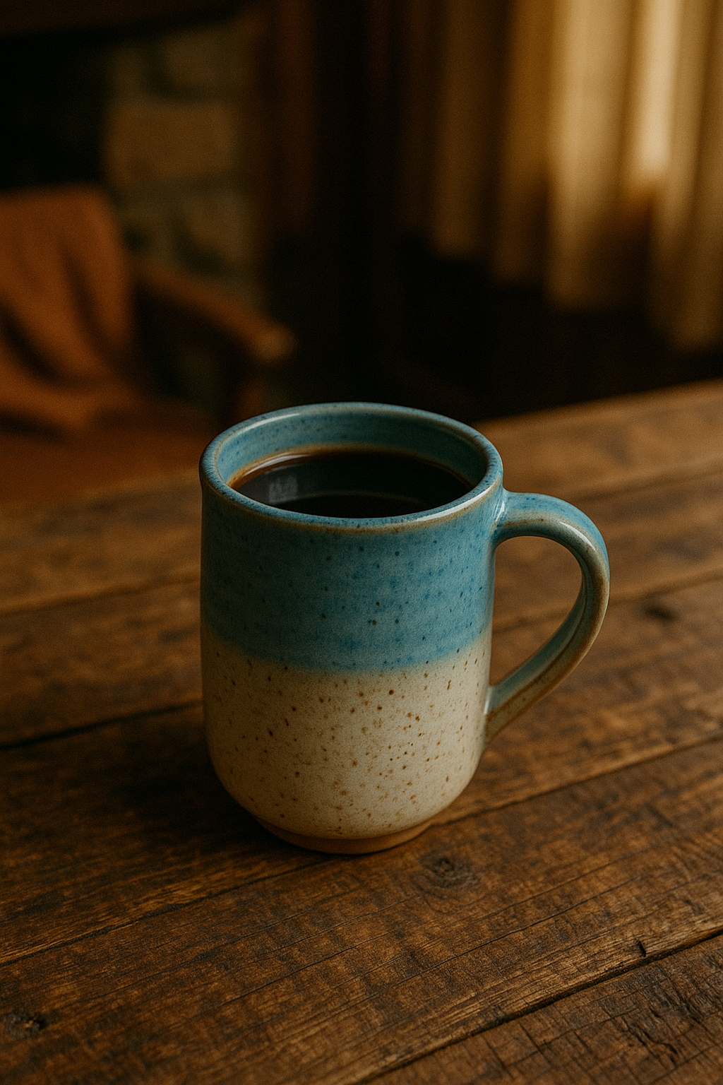 Morning Blaze – Medium Dark Roast Coffee Blend (12oz) Drip Ground or Whole Bean